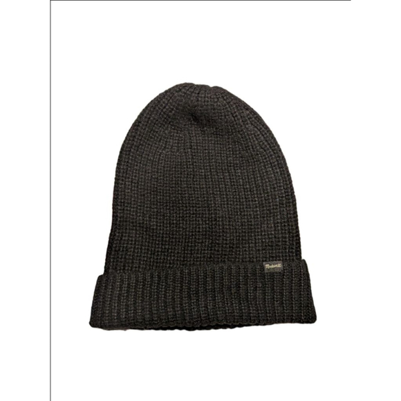 Women's Madewell One Size Black Ribbed Beanie - Picture 2 of 5